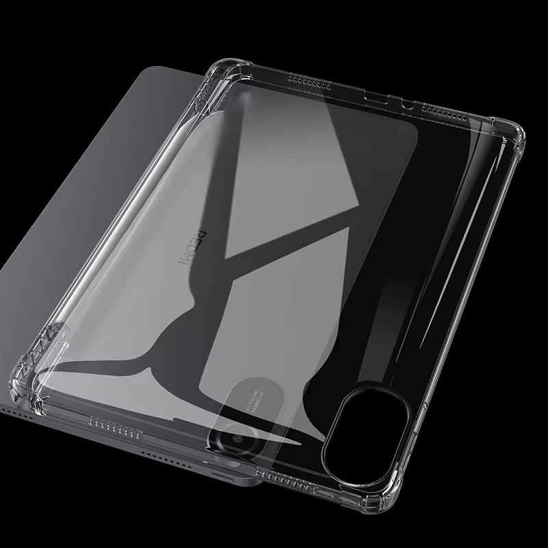 Stoßfeste Schutzhülle für Xiaomi Redmi Pad 2 HD 11 Zoll mit Stifthalter in Transparent - Bild 5
