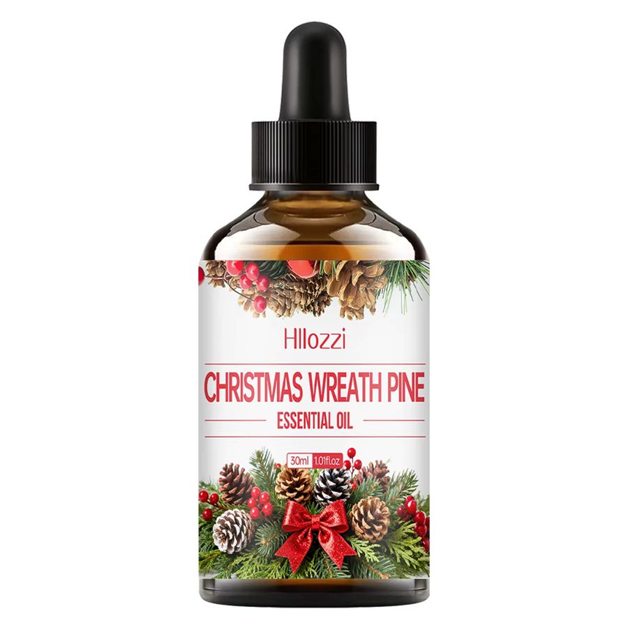 Hllozzi Ätherisches Öl Weihnachtskiefernkegel mit holzigem Aroma für Diffusoren und Luftbefeuchter - Bild 5