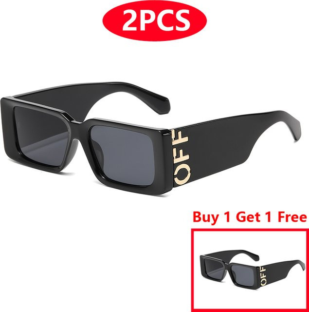 Owl City Sonnenbrille, quadratisch, Vollrand, Kunststoff, Unisex, multicolour - Bild 1