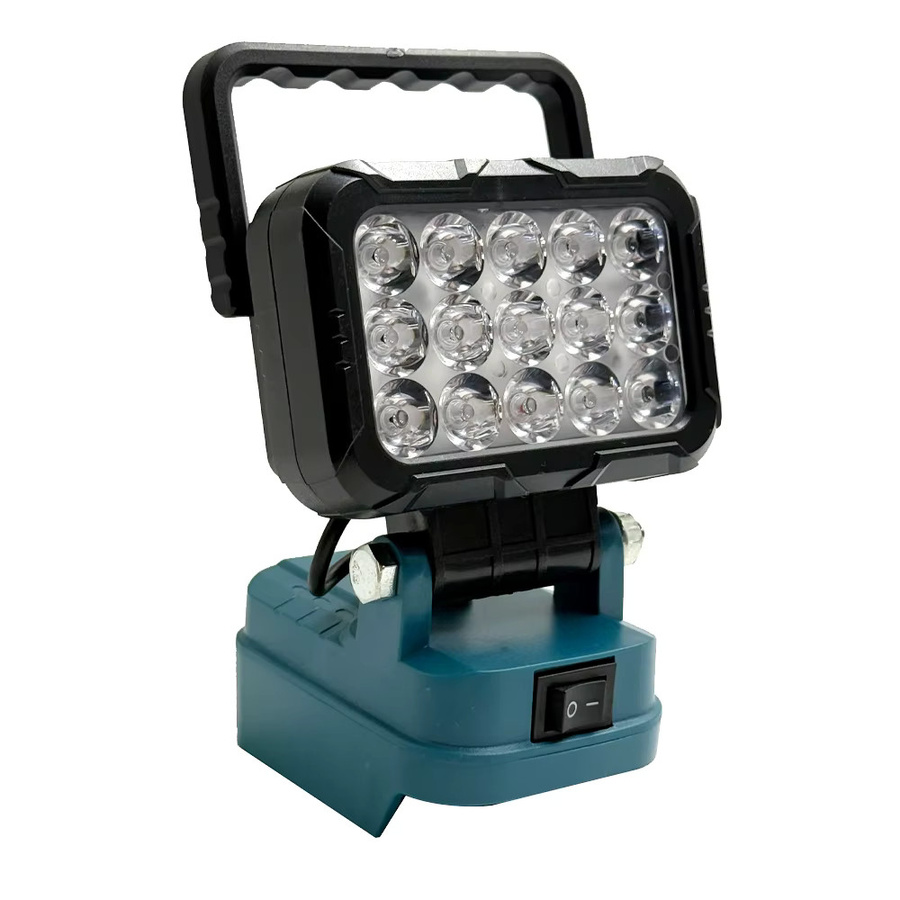 Makita LED-Arbeitsscheinwerfer für 18 V Lithium-Batterie, Schwarz - Bild 3