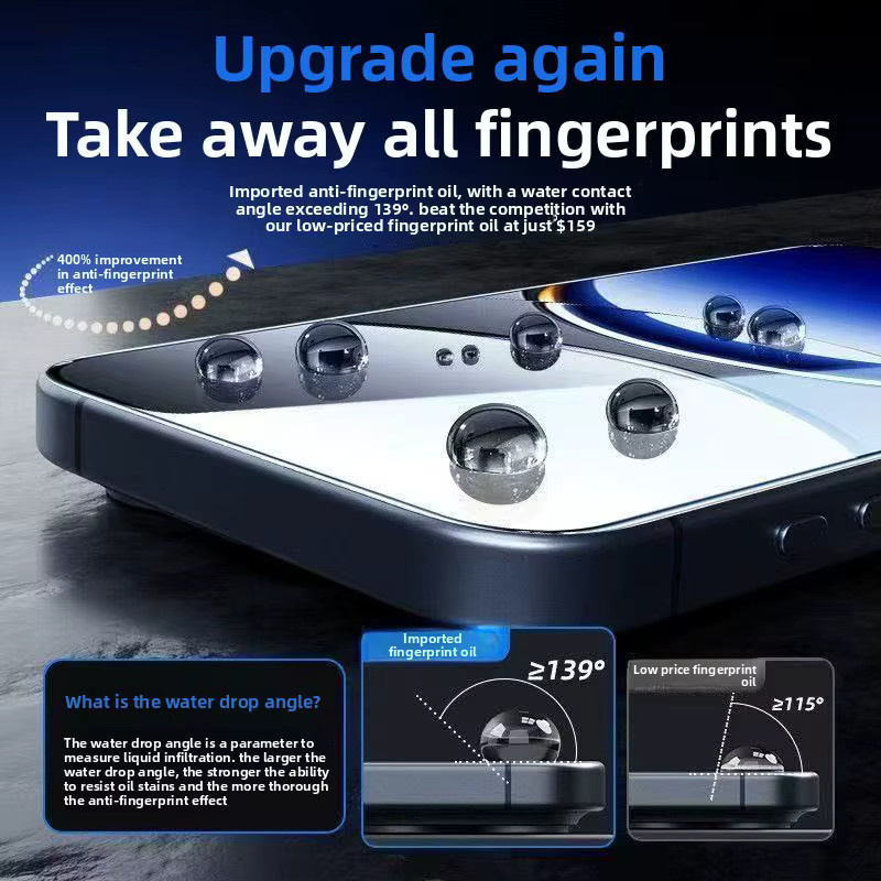 2er-Pack Displayschutzfolie aus gehärtetem Glas für OPPO Find N6, transparent, mit Staubentfernungs-Fach für perfekte Passform und Explosionsschutz - Bild 3