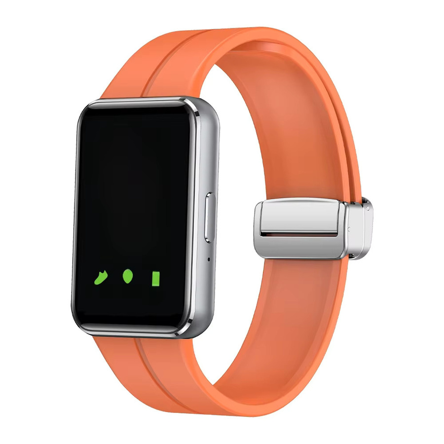 jansin Uhrenarmband Silikon, Magnetverschluss, Bunt, Unisex - Bild 4