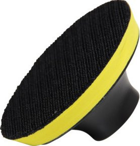 BGS Schleifteller mit Klettaufnahme in Multicolor, Durchmesser: 80 mm - Bild 1