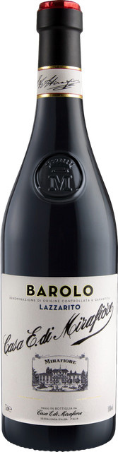 Mirafiore Barolo Lazzarito 2018, Rotwein, Nebbiolo, Italien, 0,75 l - Bild 1