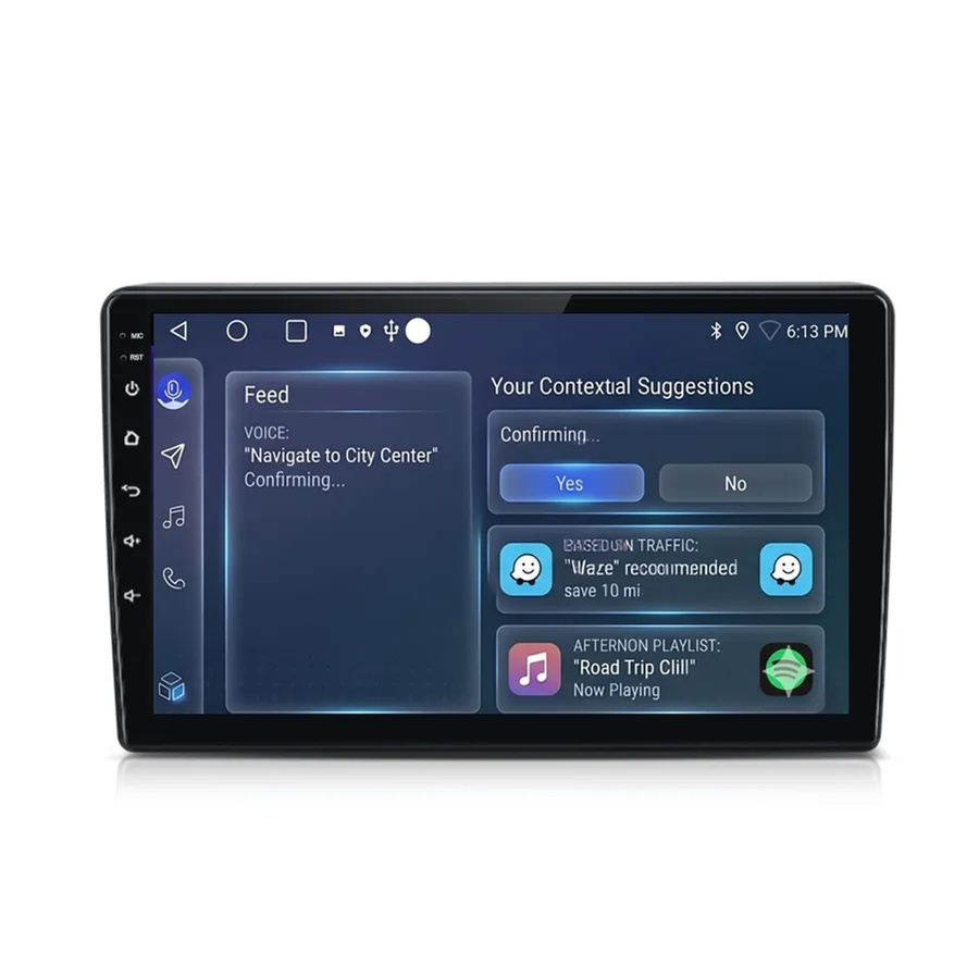 Junsun Autoradio mit 9 Zoll Display für Opel Zafira B (2005 bis 2014) in Schwarz mit Bluetooth und GPS - Bild 2