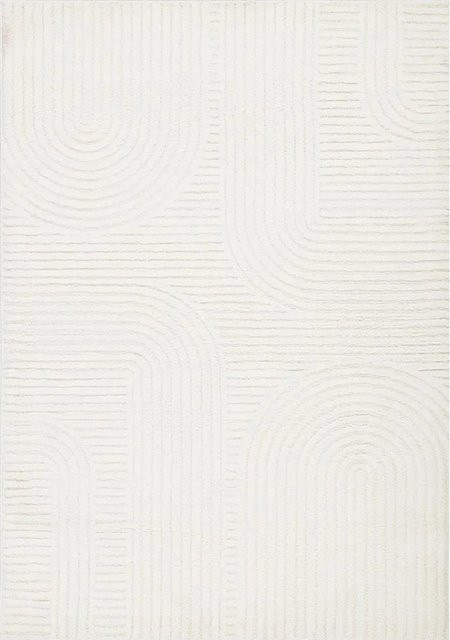 Art Universe Teppich Boho Arches Pearl in Beige und Weiß, B/T: 160 x 230 cm - Bild 1