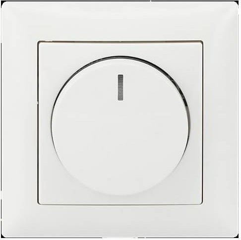 Busch-Jaeger Drehdimmer UP in Alpinweiß - Bild 1