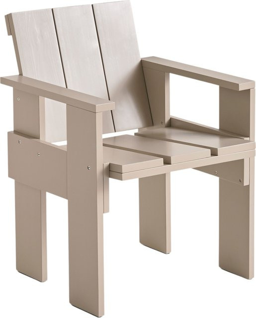 HAY Crate Dining Chair aus lackiertem Kiefernholz in Beige - Bild 1