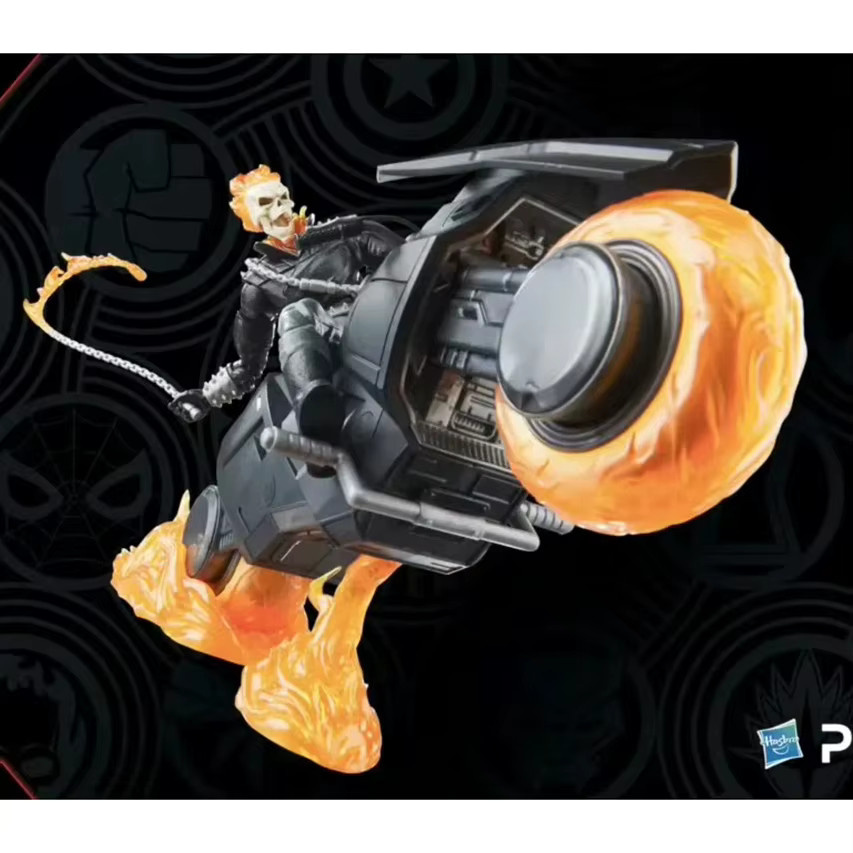 Bandai Marvel Ghost Rider und Motorrad-Kampfwagen, 6-Zoll Actionfigur, ab 3 Jahren - Bild 3