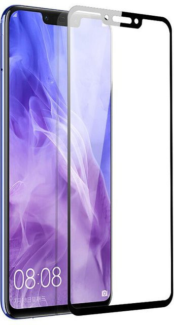 Displayschutzfolie aus gehärtetem Glas für Huawei P20, P10 Lite, P30, Mate 20, P Smart 2019, Nova 5, 5i, 3, 3i in Schwarz - Bild 1