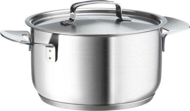 Miele Kasserolle KMKT 2460-2 aus Edelstahl in Silber - Bild 1