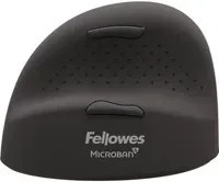 Fellowes Breyta Plus+ Vertikalmaus für Linkshänder in Schwarz mit Bluetooth und USB-C, ergonomisch mit 2400 dpi und Microban-Schutz - Bild 2