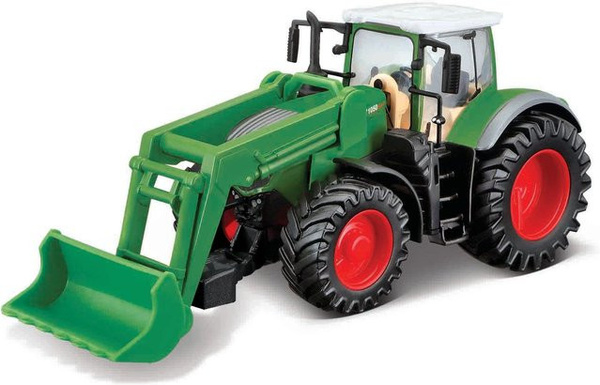 Bburago Fendt Bauernhof Spielfahrzeug Metallspritzgussmodell mit Frontlader