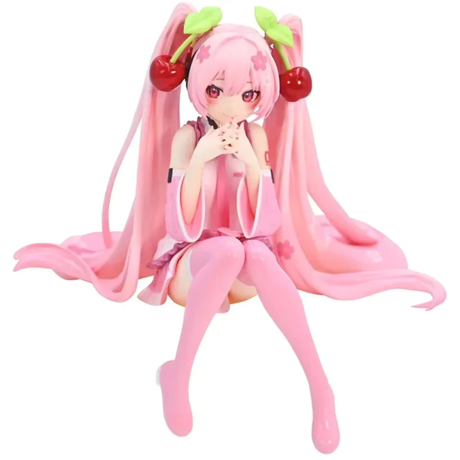 Bandai Hatsune Miku Actionfigur, Rosa Kleid, 12cm, Einzelfigur - Bild 2