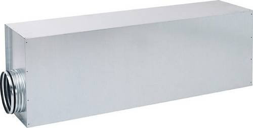 Stiebel Eltron LWF SRW 160 Schalldämpfer mit Bogen in Silber - Bild 1