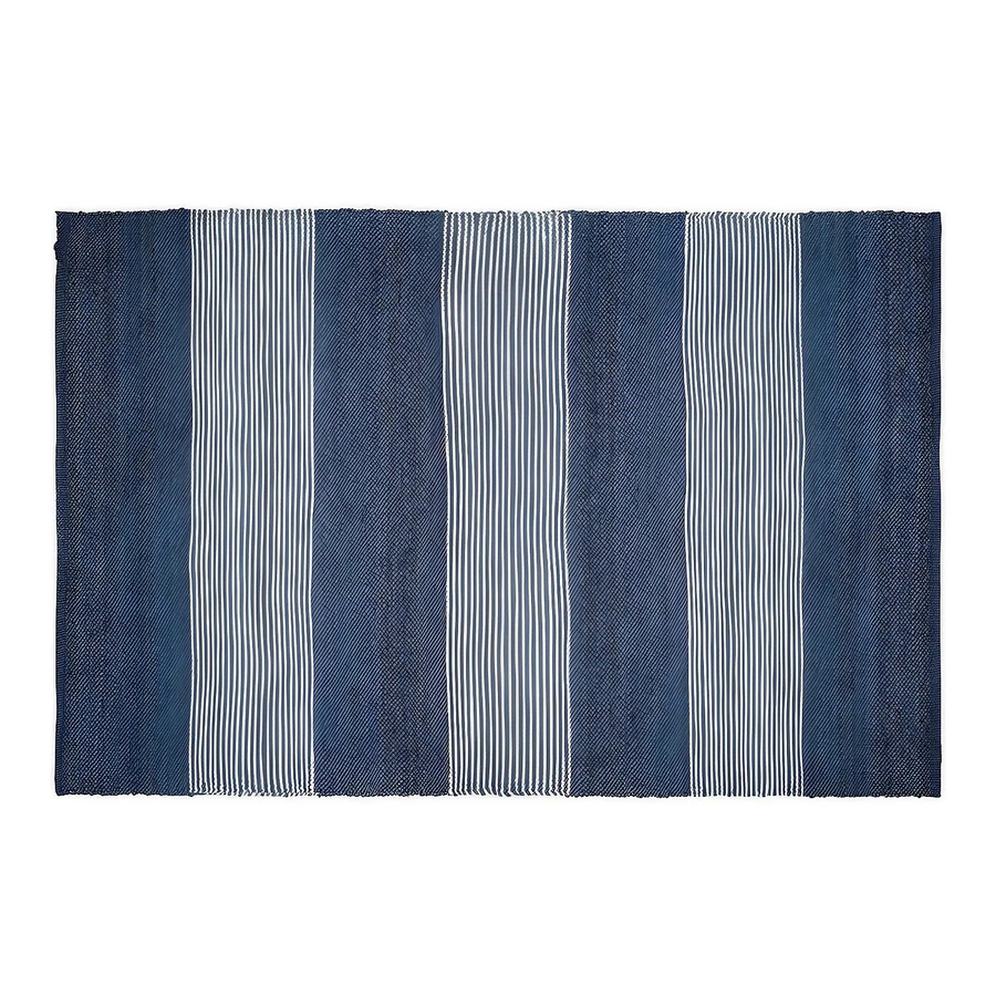 Vente-unique Wohnzimmerteppich Kochi in Grau und Blau mit Jute, B/T: 290 x 200 cm - Bild 2