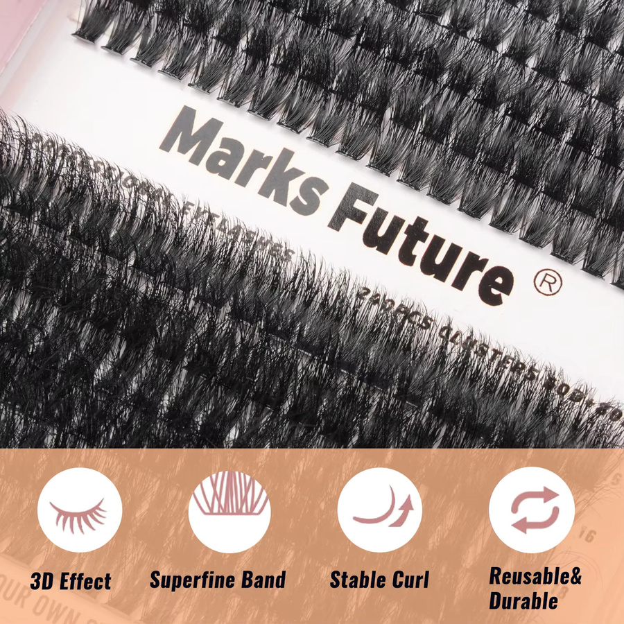 Marks Future Wimpernverlängerungsset, Black, Unisex - Bild 4