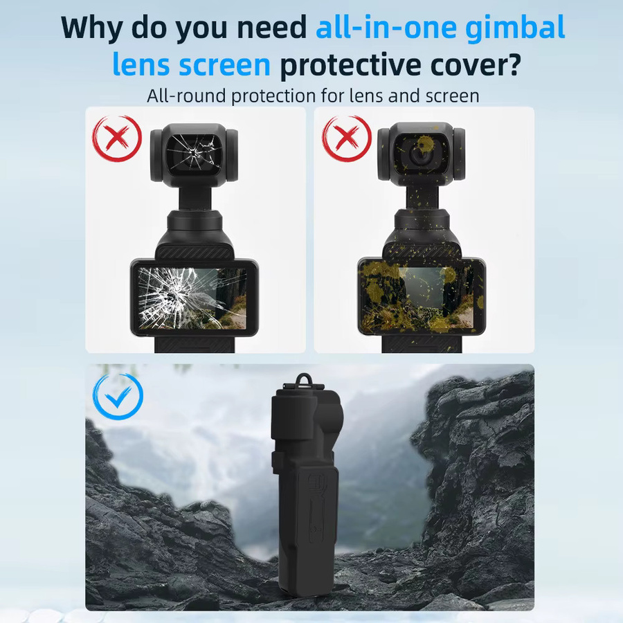 DJI Osmo Pocket 3 Zubehör: Hartschalenkoffer mit weicher Auskleidung und Objektivdeckel, Schwarz - Bild 3