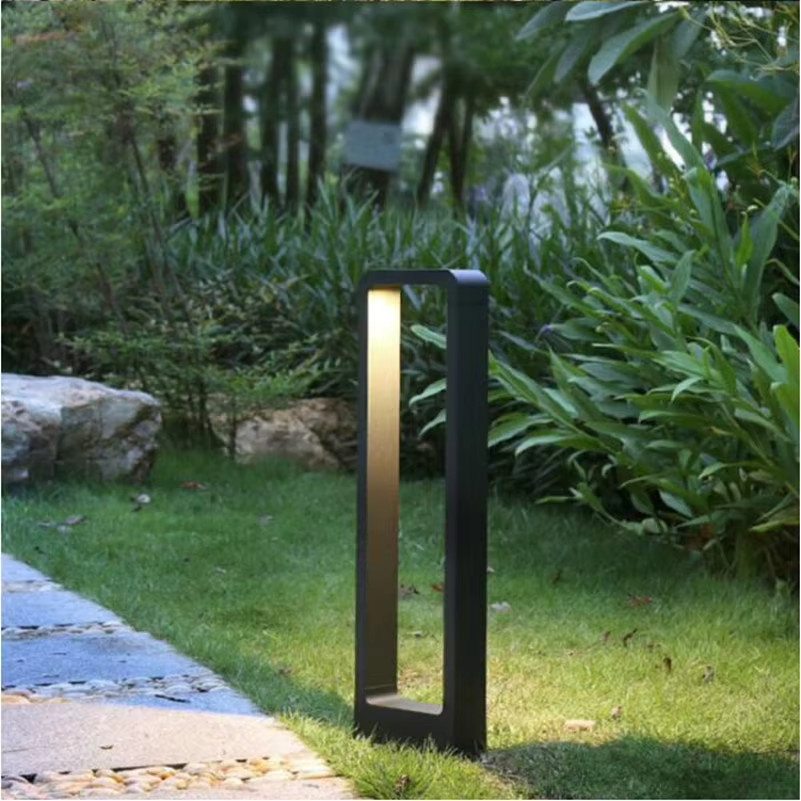 ONDENN COB LED Gartenleuchte 15W Moderne Säulenleuchte Schwarz Warmweiß - Bild 2