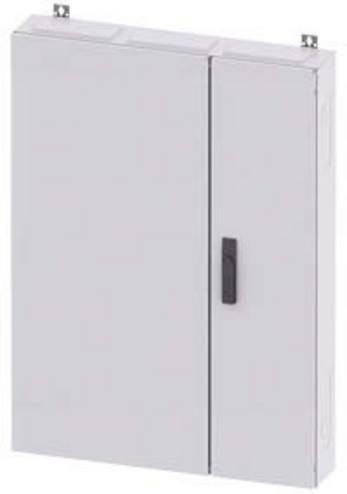 Siemens Wandschrank Verteilung in Stahl Grau B: 80 cm, H: 110 cm, T: 14 cm - Bild 1