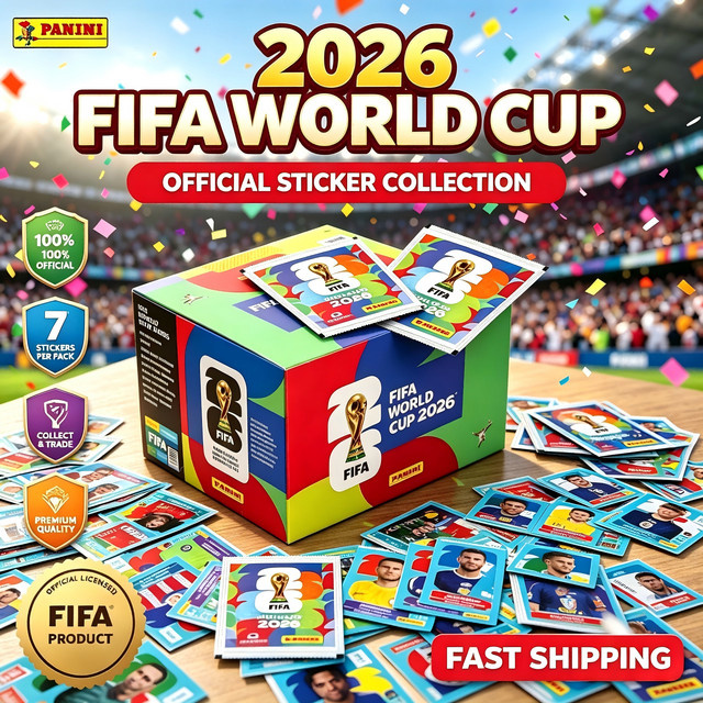 Panini FIFA 2026 Weltmeisterschaft Aufkleber, Internationale Version, ab 18 Jahren - Bild 1