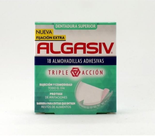Algasiv Zahnersatz-Polster, 18 Stück, Unisex - Bild 1