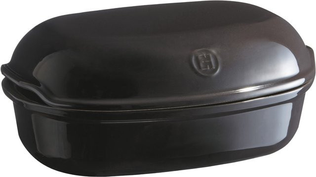 Emile Henry Artisan Brotform Fusain Backutensil in Schwarz - Bild 1