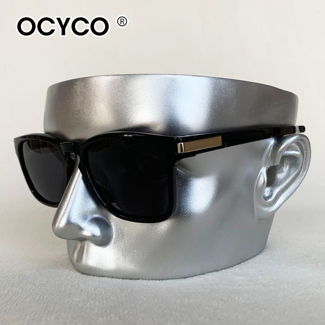 OCYCO Sonnenbrille, quadratisch, Vollrand, Kunststoff, schwarz, Unisex - Bild 1