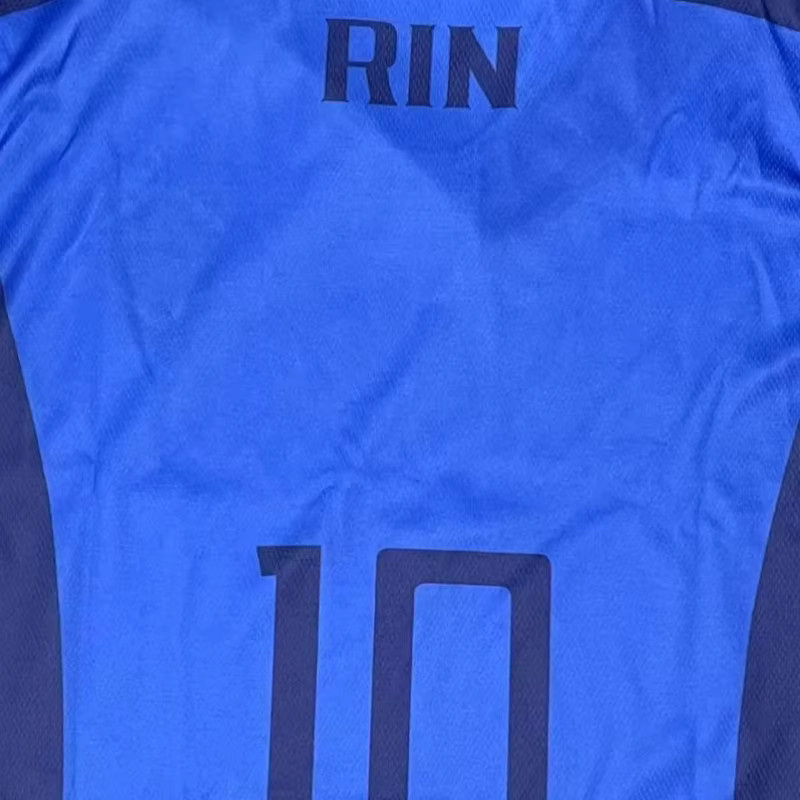 Anime Rin Cosplay Kostüme, Fußballtrikot Rin Itoshi Fußballuniform-Set, Blau - Bild 3