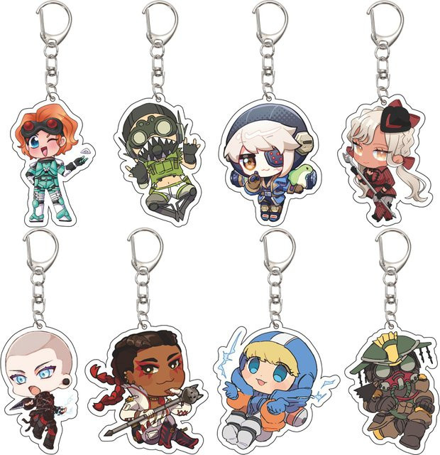 Bandai Apex Legends Anime Acryl-Schlüsselanhänger, Unisex - Bild 1