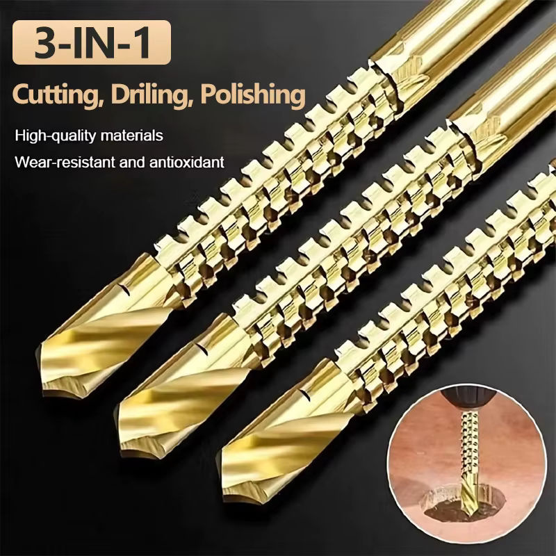 DTBD HSS Cobalt Spiralbohrer-Set für Metall in Gold - Bild 4