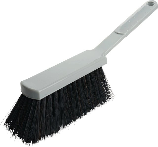 OBI Handfeger aus Kunststoff in Grau mit Haarmischung - Bild 1