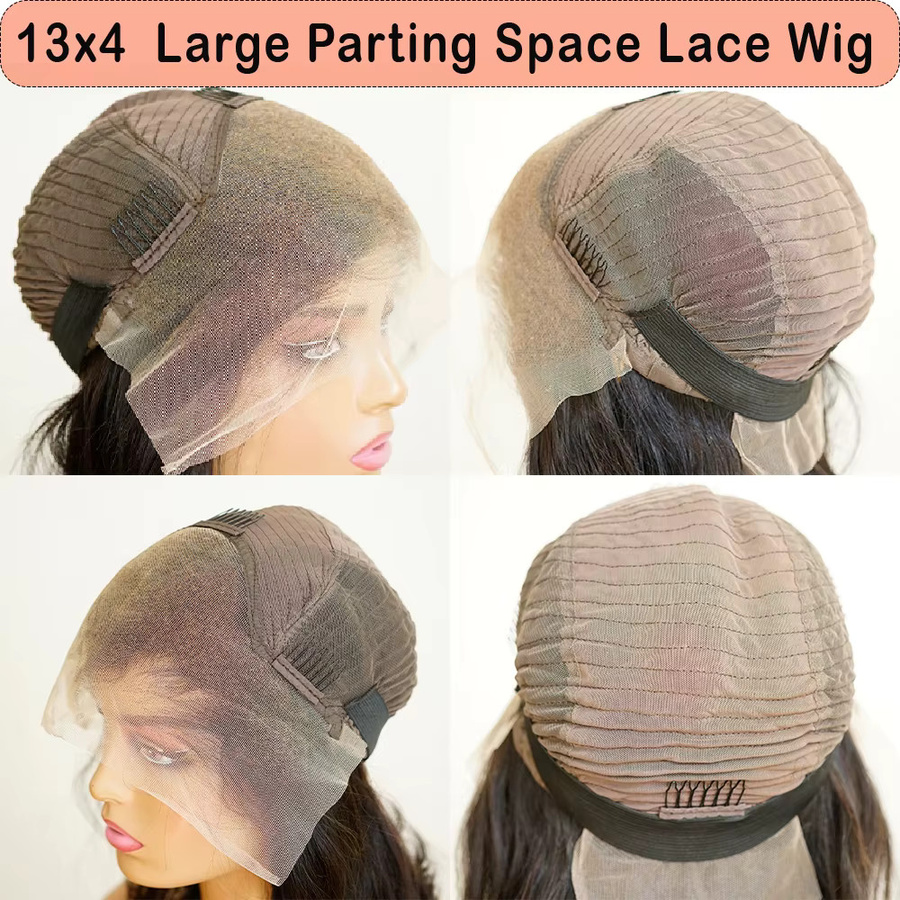 Lagos Hairline Echthaarperücke, Lockige Tiefwellen, Damen - Bild 6