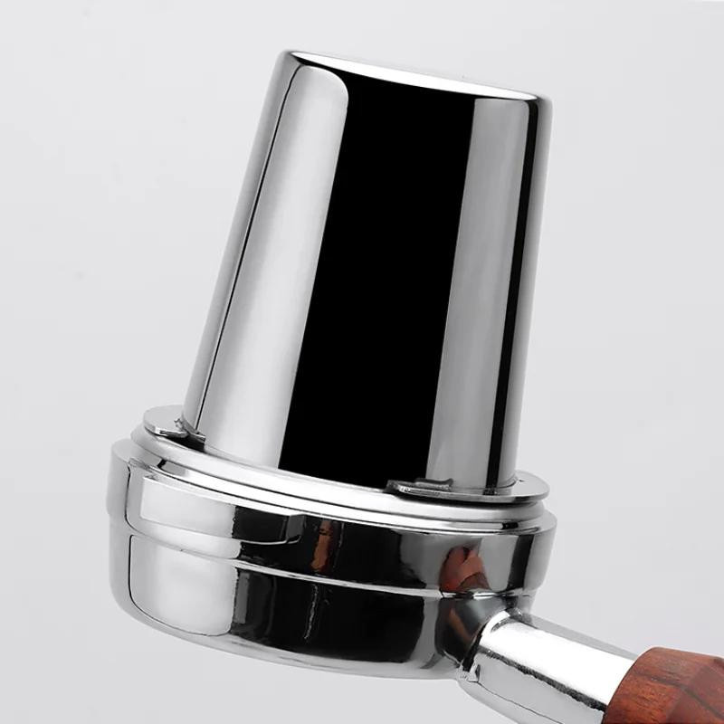 Yiran Furniture Kaffeedosierbecher aus Edelstahl in Silber als Barista-Zubehör für Espressomaschinen - Bild 3