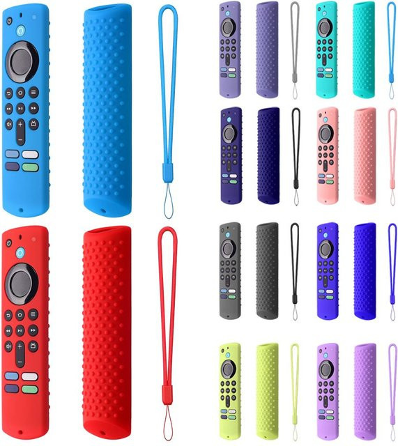 Silikon-Schutzhülle für Amazon Fire TV Stick Fernbedienung (3. Generation) in Pink - Bild 1