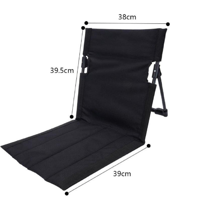 Binchi Outdoor Product Klappbarer Campingstuhl aus Aluminiumlegierung mit Kissen in Grün, Schwarz, Beige oder Braun - Bild 3