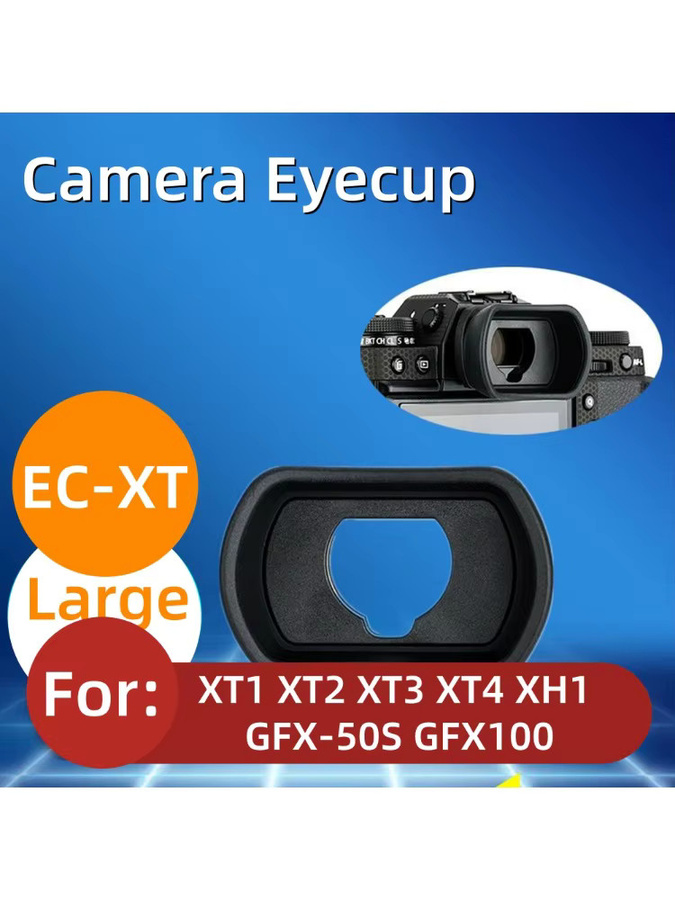 Fujifilm EC-XT L Augenmuschel-Schutz aus weichem Gummi in Schwarz für XT1 XT2 XT3 XT4 XH1 und GFX-50S GFX100 - Bild 6