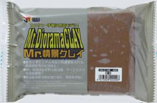 Mr Hobby Mr. Clay for the Scene (Mud), Zubehör, Braun, 300 g - Bild 1