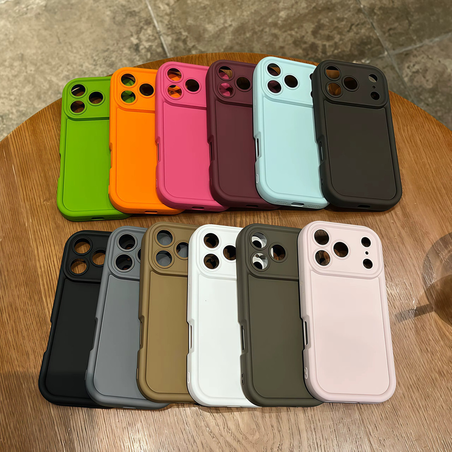Stoßfeste Schutzhülle für iPhone in Braun von VOUVI - Bild 2