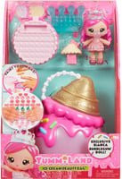 MGA Entertainment Yummiland Beauty Bag Playset mit Lip Gloss Doll in Ice Cream Design - Bild 1