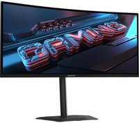 GIGABYTE GS34WQCA Gaming-Monitor, 34 Zoll, WQHD, Curved, VA-Panel, 120Hz, Schwarz - Bild 1