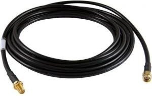 ALLNET Koaxialkabel SMA SMAF Schwarz 10m - Bild 1