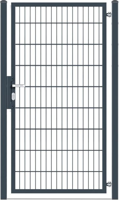 Deutsche Zauntechnik Gartentor Vario Basic DS, Farbe: Anthrazit, B: 100 cm, H: 180 cm - Bild 1