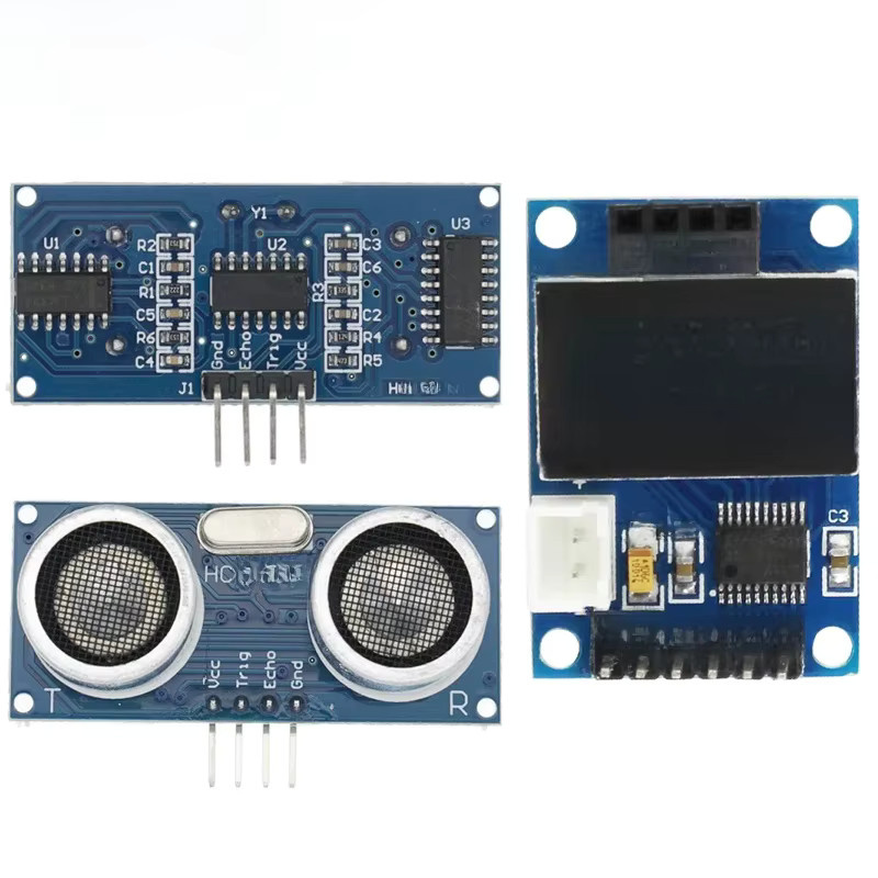 Si Tai&SH Ultraschall-Entfernungssensor HC-SR04 in Blau für Arduino - Bild 3