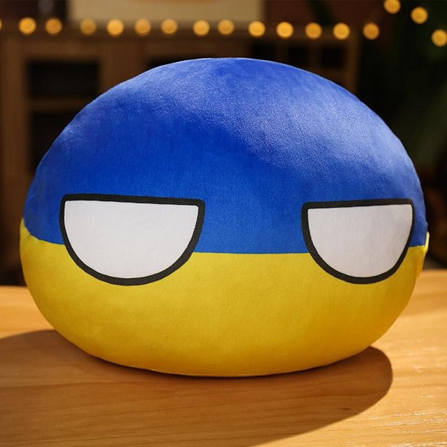 Yiran Health & Beauty Countryball Plüschtiere, Schlüsselanhänger, 10cm - Bild 1