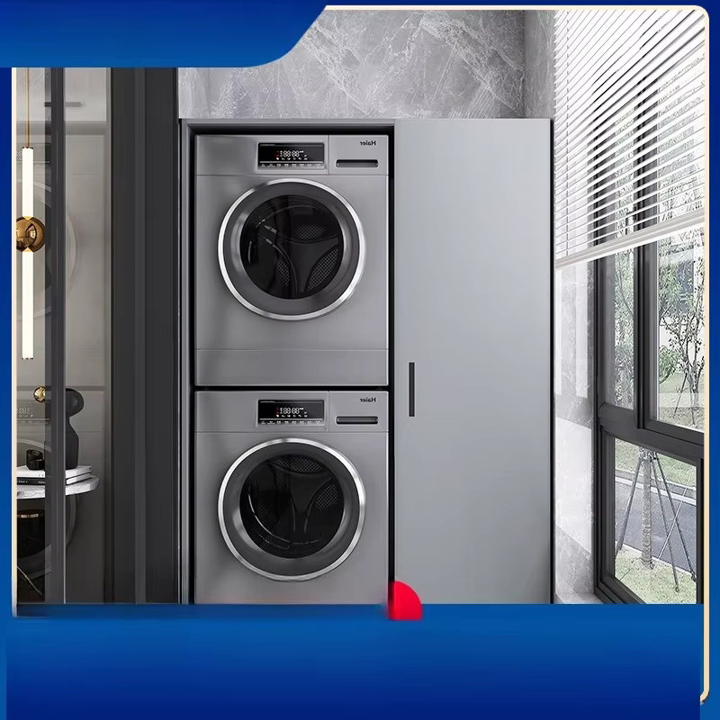 Haier Waschtrockner Kombinationsgerät als Einbaugerät in Edelstahl-Optik - Bild 2
