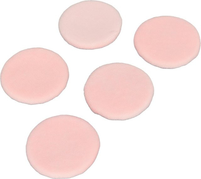 Beautyyy Puderquaste, 5 Stück, rosa, weiche Textur, waschbar - Bild 1