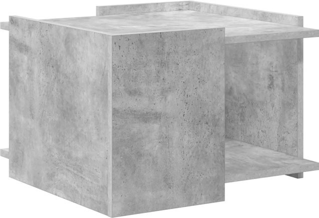 vidaXL Couchtisch aus Holzwerkstoff in Betongrau, B/T/H: 50 x 50 x 33 cm - Bild 1