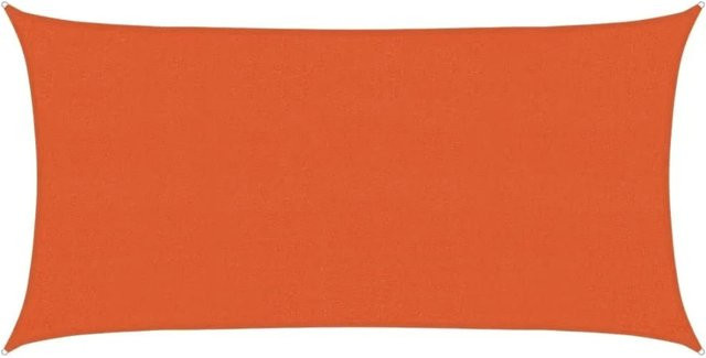 Furnicato Sonnensegel aus HDPE in Orange, Rechteckig, B: 400 cm, T: 200 cm - Bild 1