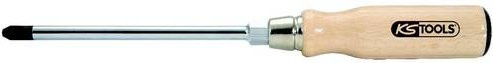 KS Tools ERGOTORQUE WOOD Kreuzschlitz-Schraubendreher PH 2 in Multicolour - Bild 1